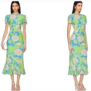 Rhode Lulani Dress - Psychedelic Flower print